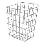 Нержавеющее проволочное мусорное ведро