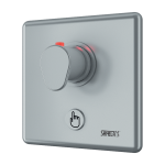 Управление душем с пьезо кнопкой, с термостатическим смесителем, 24 В пост.