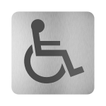 Табличка -  туалет инвалиды