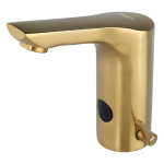 Смеситель для подачи холодной и теплой воды, без углового вентиля, GOLD MATT, 6 V