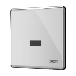 Инфракрасное устройство смыва для писсуара, с монтажной коробкой и встроенным источником питания, 230 В/ 50 Гц, глянцевая поверхность