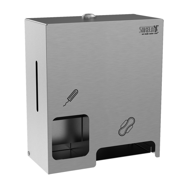 Нержавеющий диспенсер для тампонов и прокладок